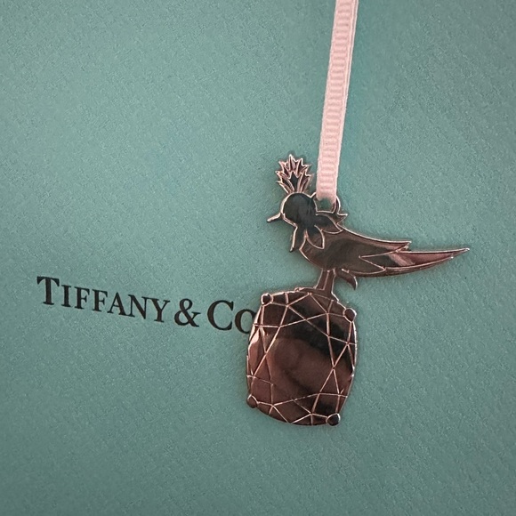 Tiffany & Co. | Other | Tiffany Co Rare Flagship Bag Ornament Bird On ...